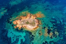 AERIAL ART - small island southwest of Isola di Tavolara - Sardinia - Italy - 04 AERIAL ART - small island southwest of Isola di Tavolara - Sardinia - Italy - 04.jpg