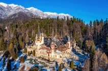 AERIAL ART - PELES CASTLE near Sinaia - Romania 03 AERIAL ART - PELES CASTLE near Sinaia - Romania 03.jpg