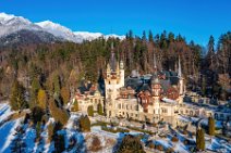 AERIAL ART - PELES CASTLE near Sinaia - Romania 05 AERIAL ART - PELES CASTLE near Sinaia - Romania 05.jpg