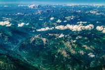 GEO ART - view over the french alps - France GEO ART - view over the french alps - France