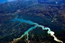 20110727_154223_GREECE_POURNARI_RESERVOIR GEO ART: GREECE, EPIRUS region; POUNARI RESERVOIR, river: ARACHTHOS