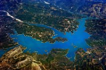 20110727_154547_GREECE_KREMASTA_RESERVOIR GEO ART: GREECE, western region; KREMASTA RESERVOIR, main river: ACHELOOS; within the PINDOS MOUNTAINS; one of the largest reservoirs in the world