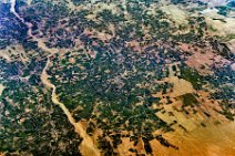 GEO ART - fields and village in eastern Afghanistan GEO ART - fields and village in eastern Afghanistan