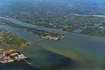 GEO ART - IBI RIVER AND KISO RIVER END IN ISE BAY - GREATER NAGOYA AREA - JAPAN GEO ART - IBI RIVER AND KISO RIVER END IN ISE BAY - GREATER NAGOYA AREA - JAPAN