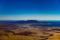 GEO ART - SOUTH WESTBOUND VIEW TO CAPETOWN AND TABLE MOUNTAIN - SOUTH AFRICA 002 GEO ART - SOUTH WESTBOUND VIEW TO CAPETOWN AND TABLE MOUNTAIN - SOUTH AFRICA 002