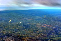 GEO ART - SOFT COAL OPENCAST MINING AREA GARZWEILER AND HAMBACH - GERMANY