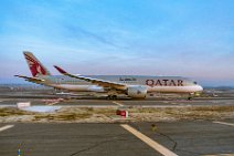 Qatar Airways Airbus A350-900 in Madrid - Spain 01 Qatar Airways Airbus A350-900 in Madrid - Spain 01